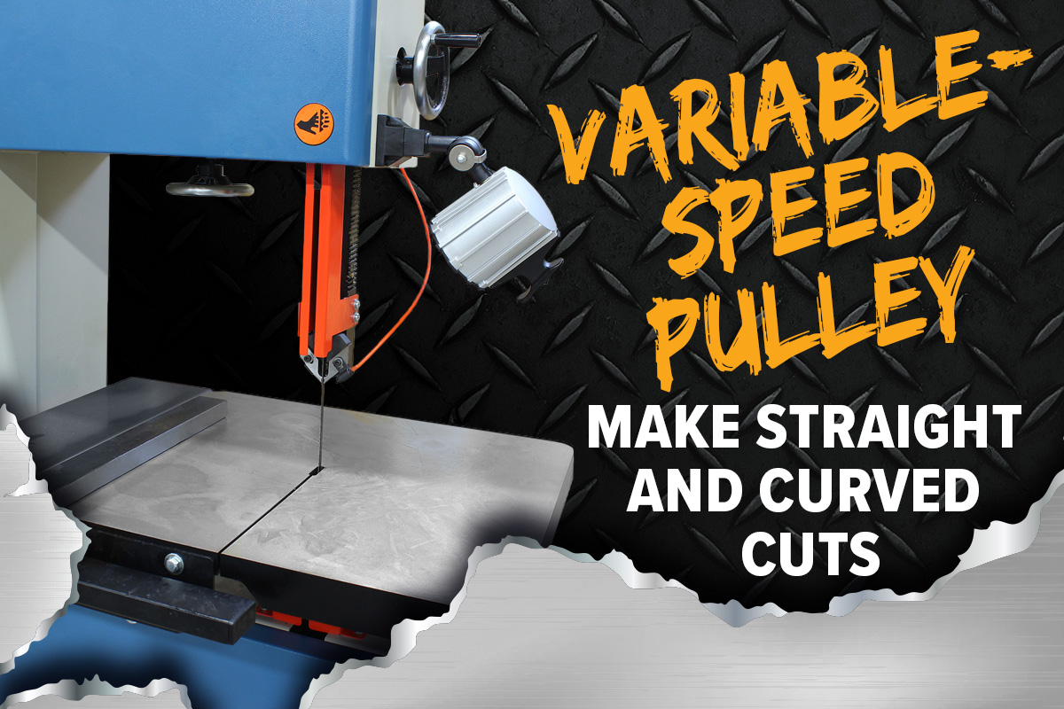 20-Inch Metal Cutting Bandsaw, 2 HP, 220V 1Ph (BSV-20VS-V2)