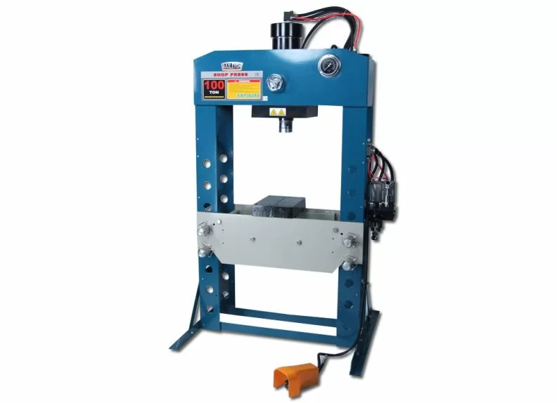 100 Ton Hydraulic Press  100 Ton Pneumatic Shop Press - Baileigh Industrial