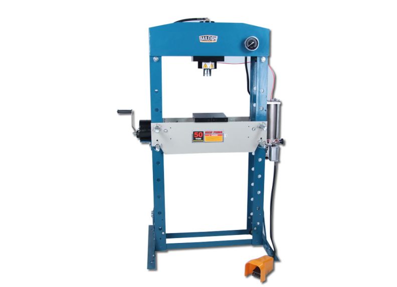 Air/Hand Operated H-Frame Press - (HSP-50A)