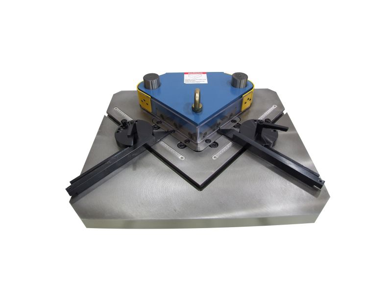 SN-F09-MS Hydraulic Sheet Metal Notcher - Baileigh Industrial