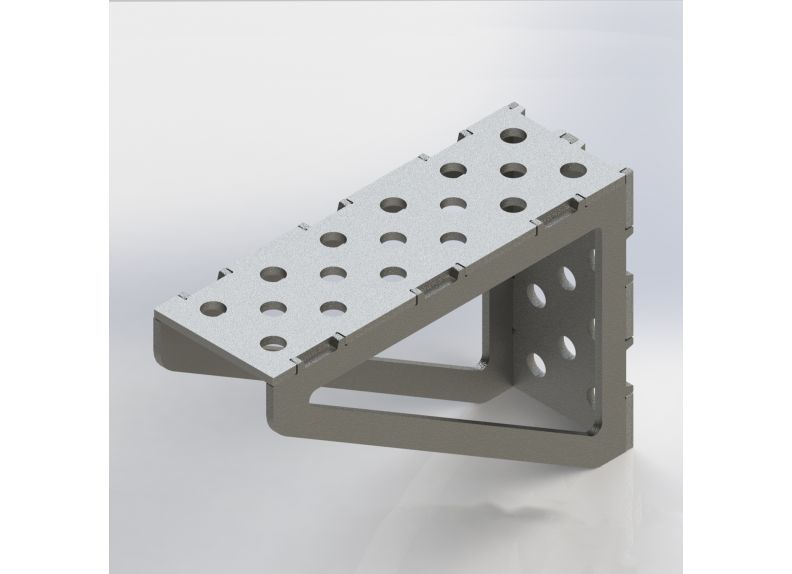 11.75"x7.75"x4" Angle Block(WJT-AB1174UW-16)
