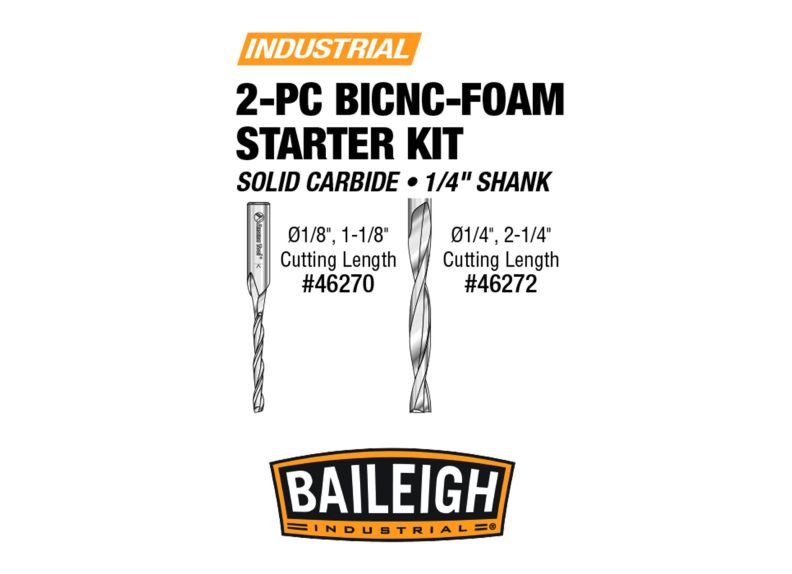 BICNC-Foam Starter Kit