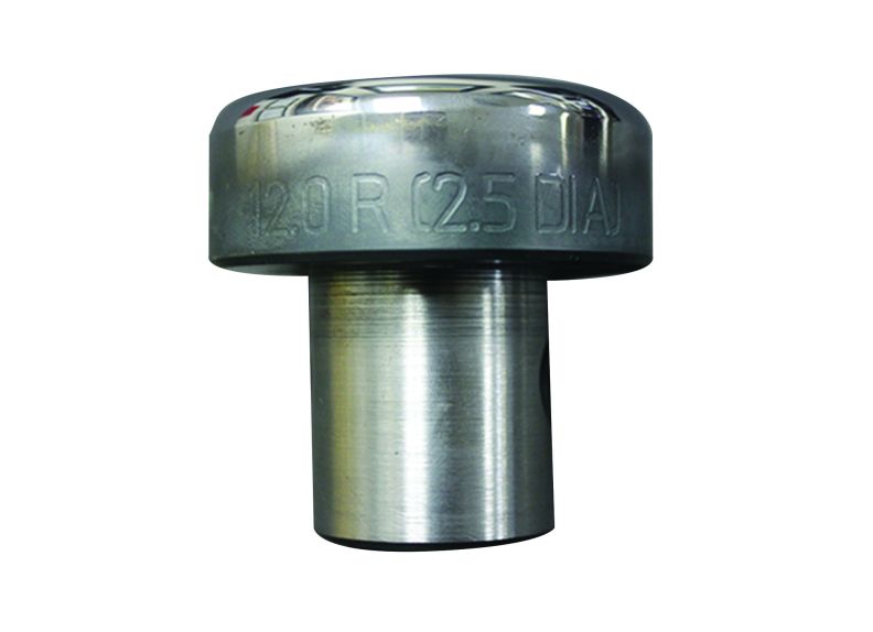 2.5" Doming Bottom Die - 12" Radius