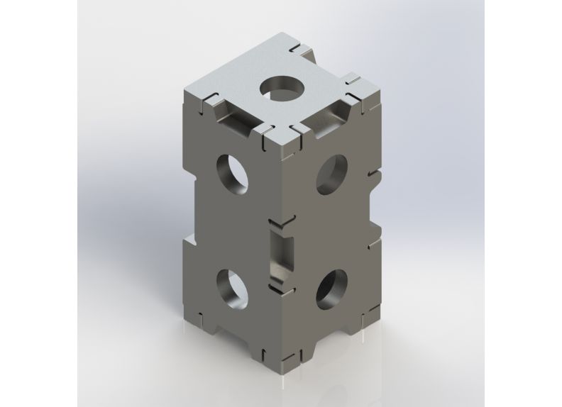 4"x2"x2" SQUARE BLOCK(WJT-SB422UW-16)