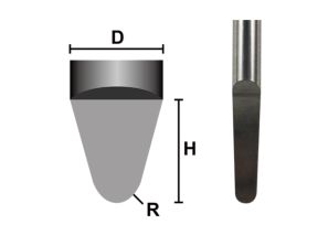 Half Conical Cutter - DWR-4150E150