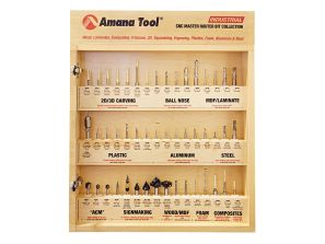 58-Pc Master CNC Router Bit Collection (BICNC-AMS-CNC-58)