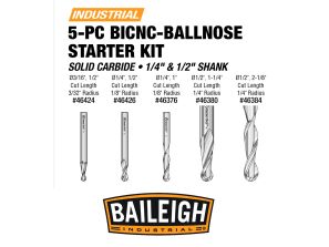 BICNC-BALL NOSE Starter Kit