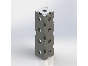 7.75"x2"x2" SQUARE BLOCK(WJT-SB722UW-16)